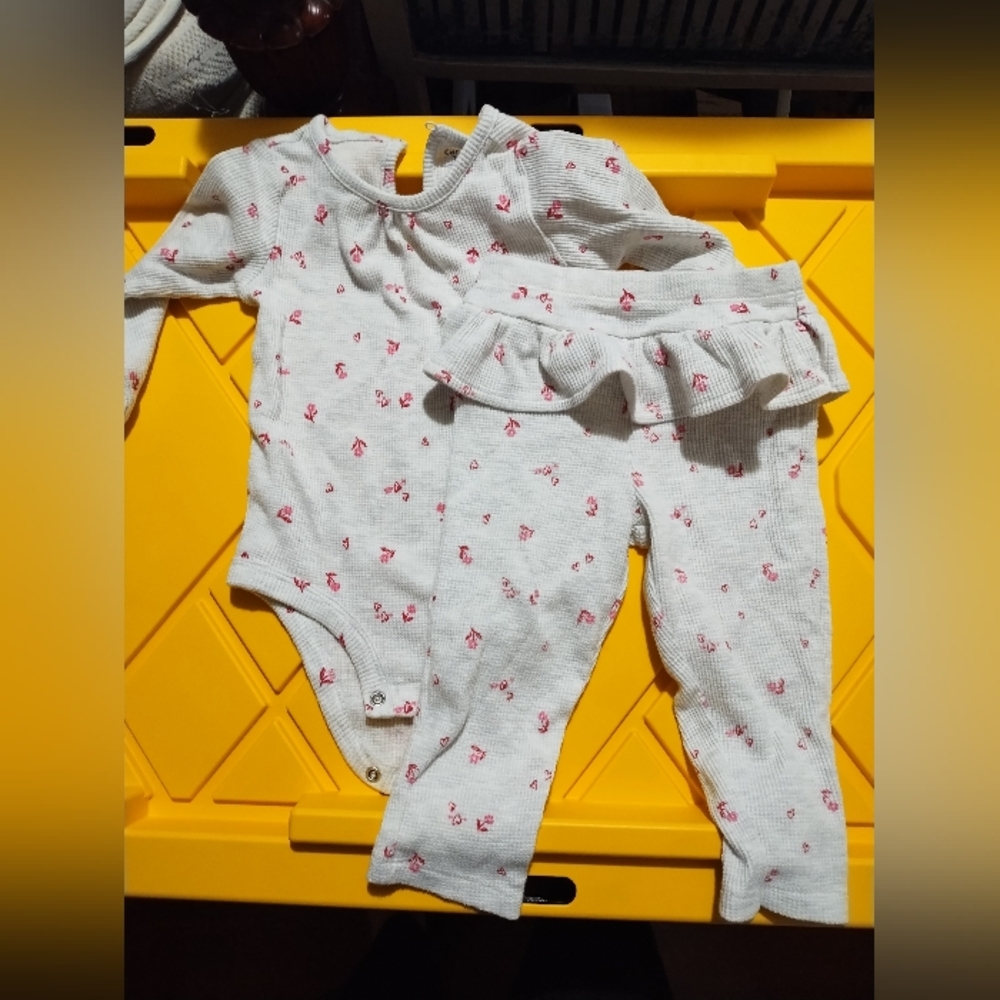 Carter's Heart Two Piece Outfit
